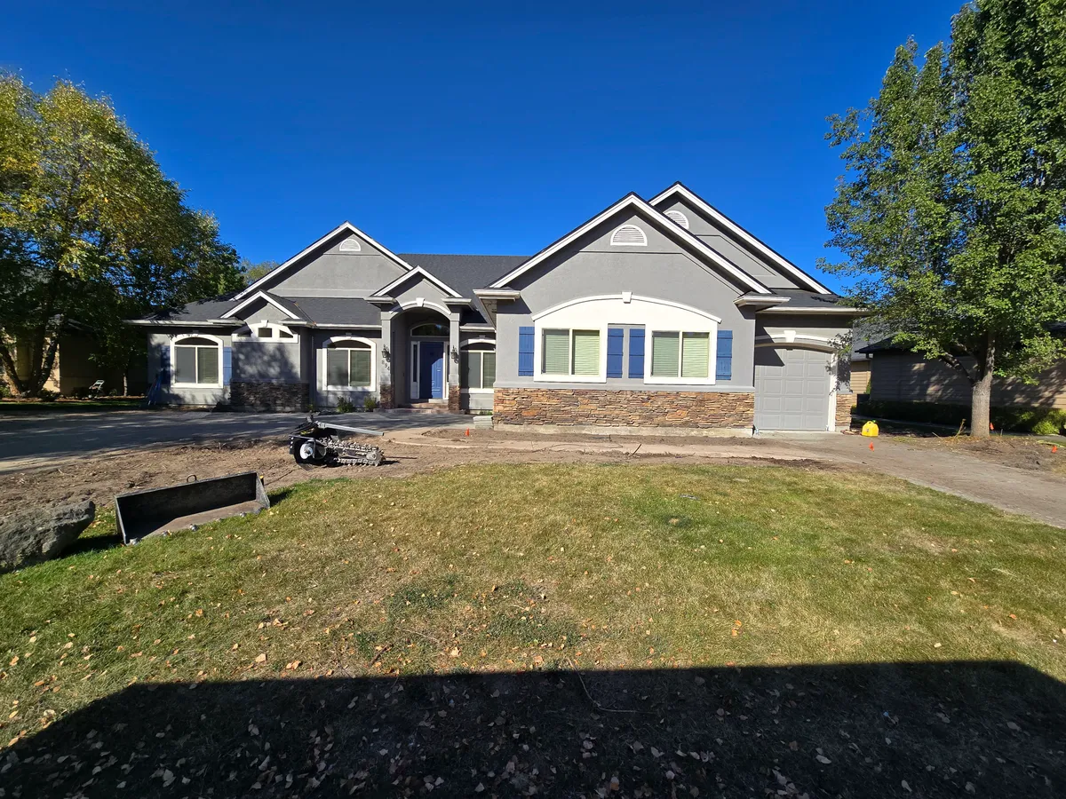 Landscaping project in Boise area