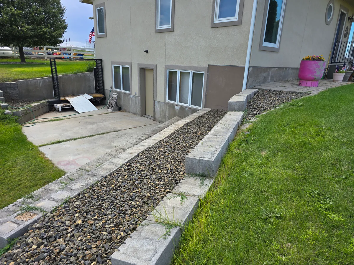 Landscaping project in Boise area